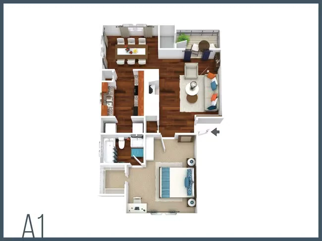A1 1604 floor plan