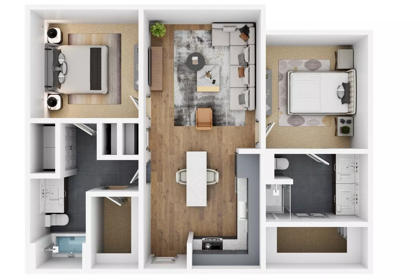 B2 4527 floor plan