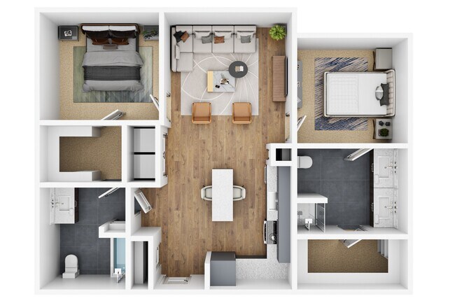 B2 4527 floor plan