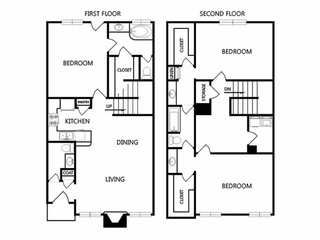 Austin 901A floor plan