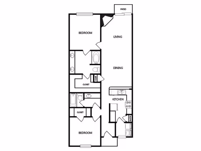 Lubbock 702 floor plan