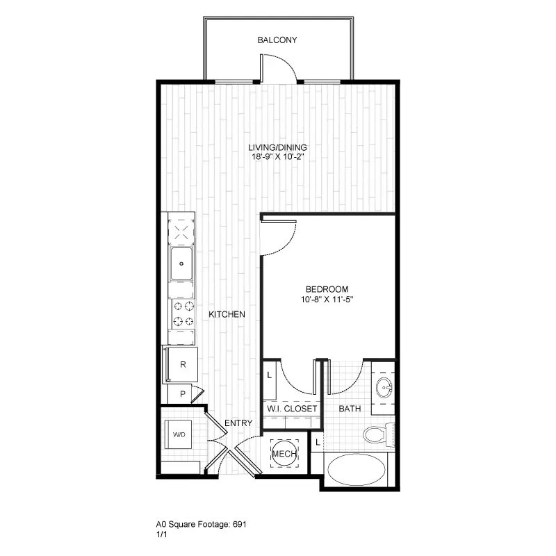 A8 465 floor plan