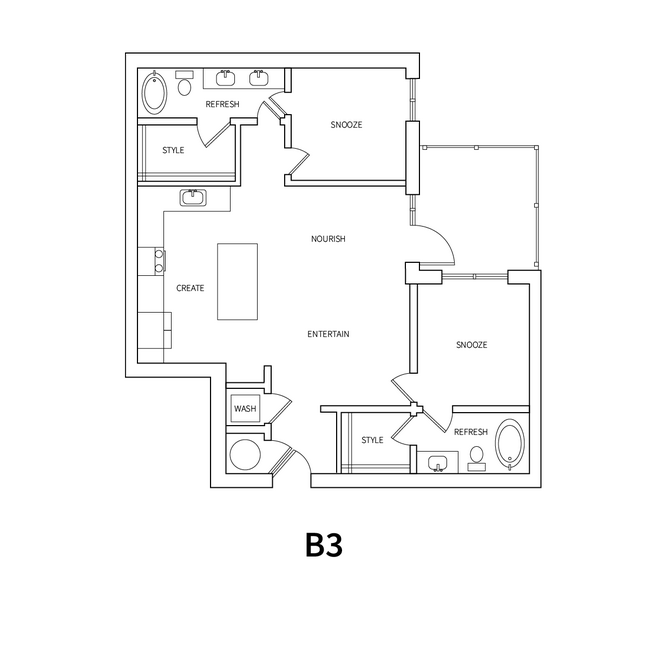 B3 526 floor plan