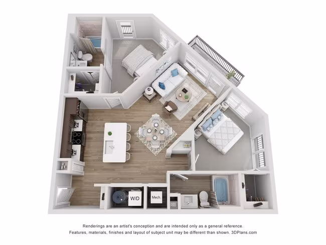 B1 334 floor plan