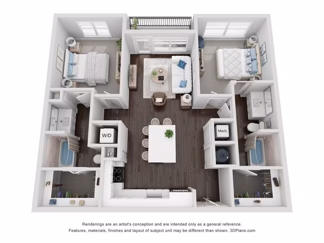 B4 302 floor plan