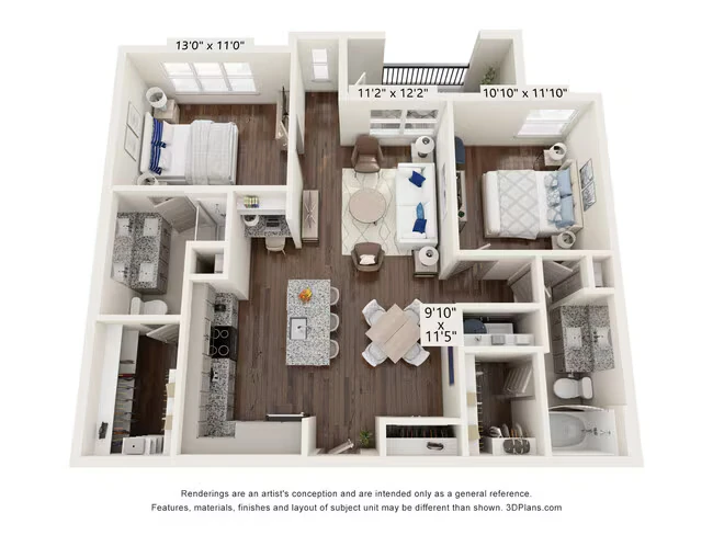B2 5205 floor plan