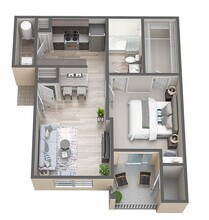 A1 0736 floor plan
