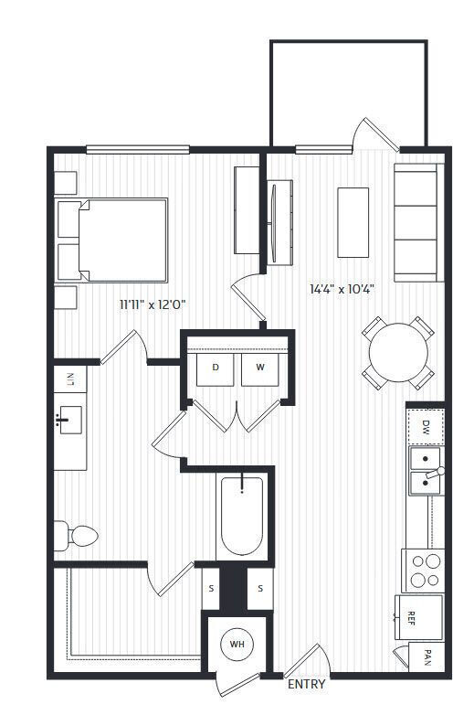 Unit 1113 1113 floor plan