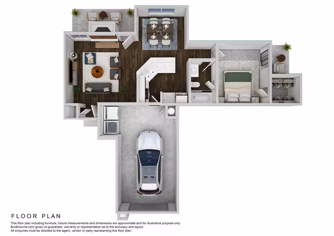 Unit 48B 15B floor plan