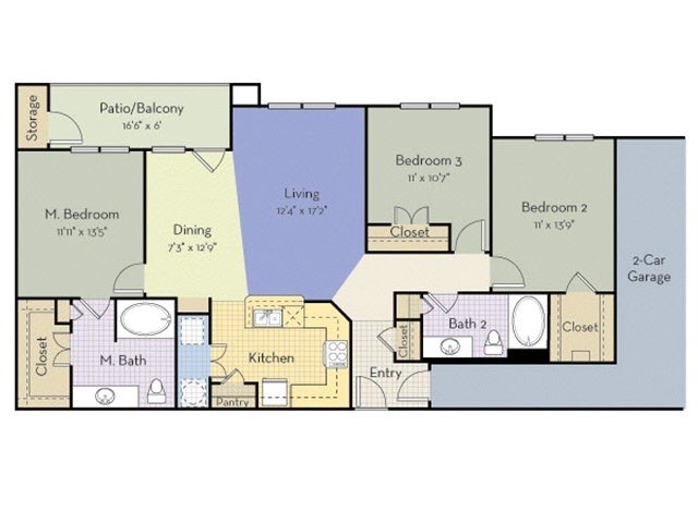 Unit 2526 2526 floor plan