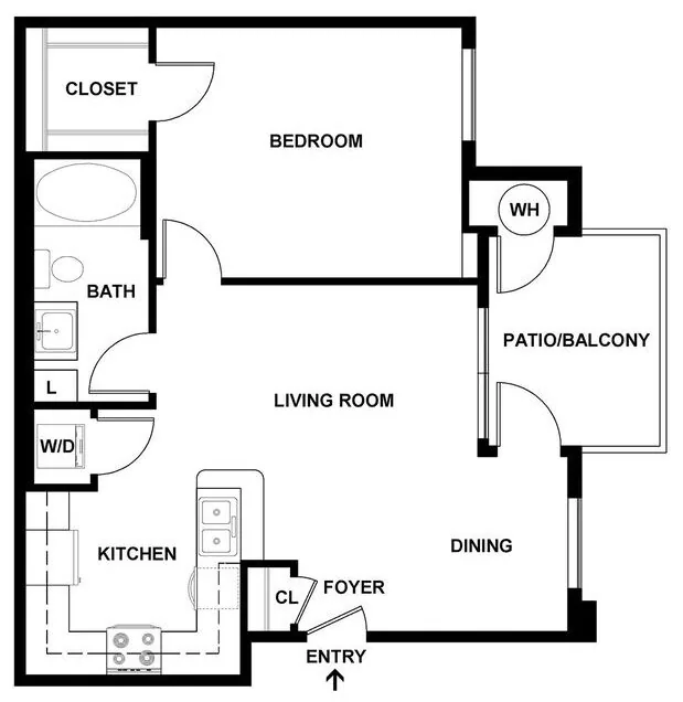 Unit 1424 1424 floor plan