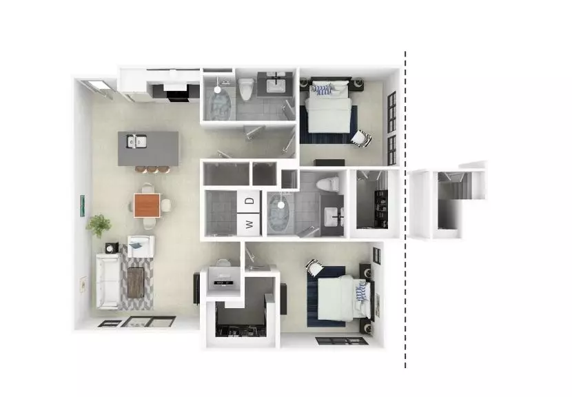 Unit 6301 6301 floor plan