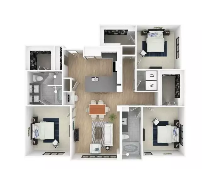 Unit 5400 5400 floor plan