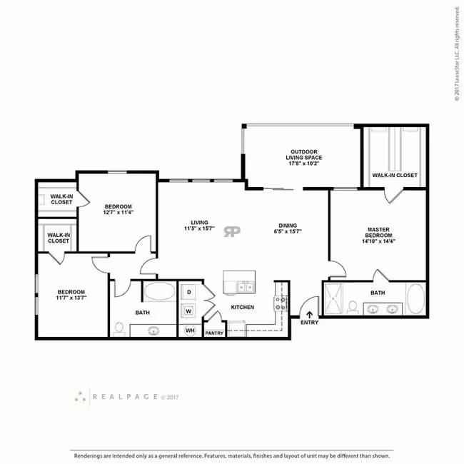 Unit 147 928 floor plan