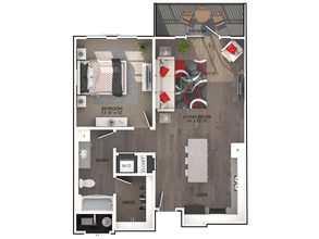 Unit 2306 2306 floor plan