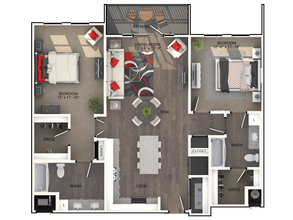 Unit 2302 2302 floor plan