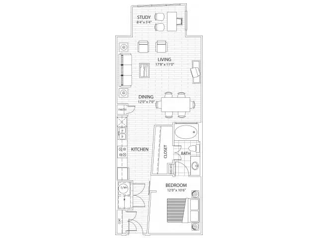 Unit 118 118 floor plan