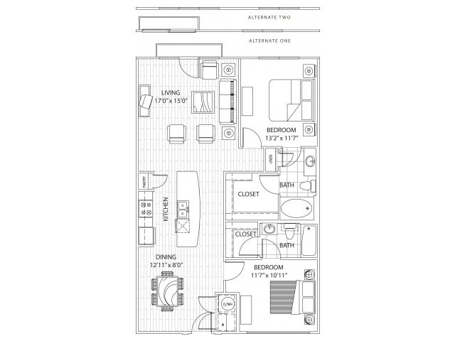 Unit 134 134 floor plan