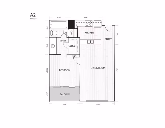 A2 12H floor plan