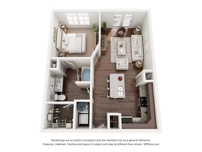 A1 1204 floor plan