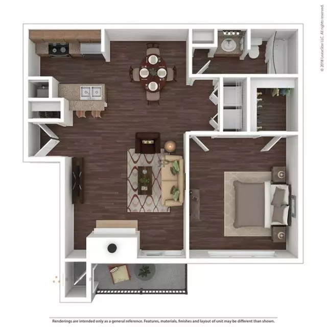A6 Phase I-A1714 floor plan