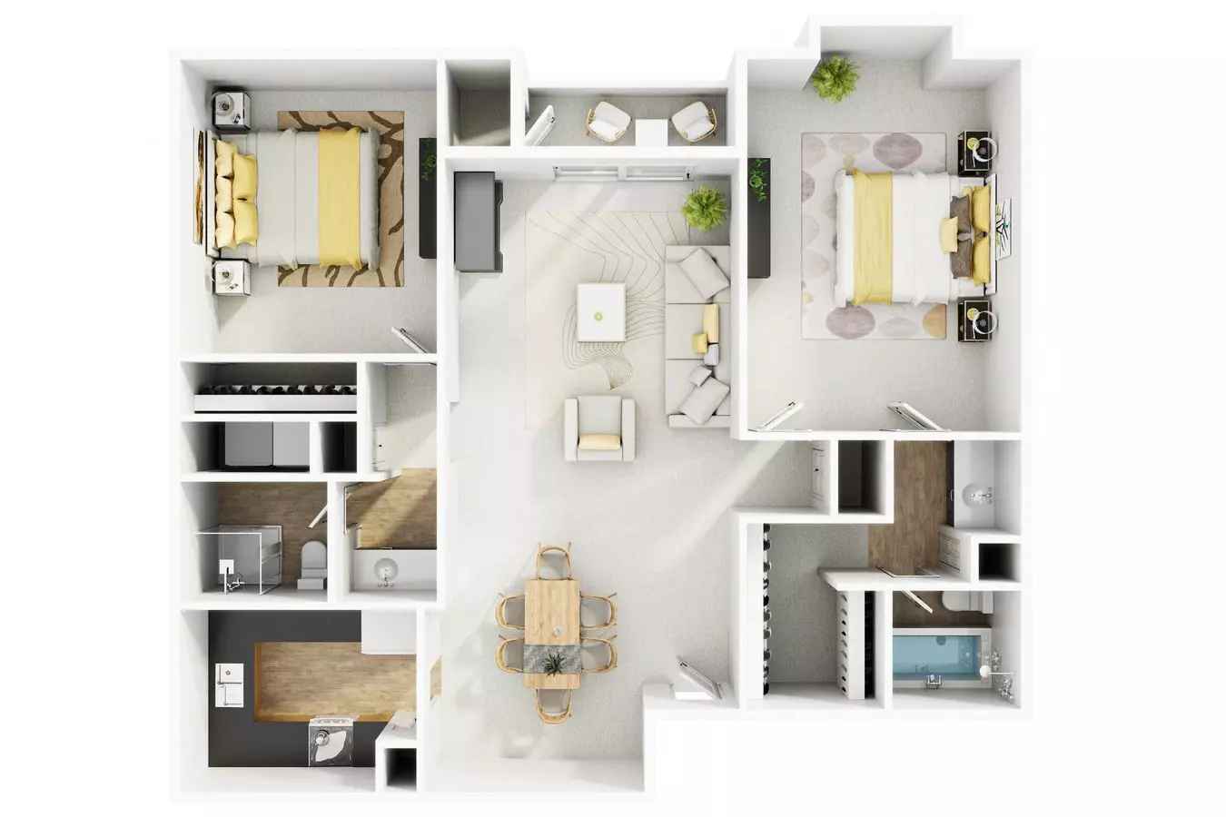 Unit 1099 2185 floor plan