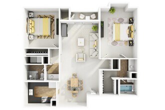 Unit 1110 1110 floor plan