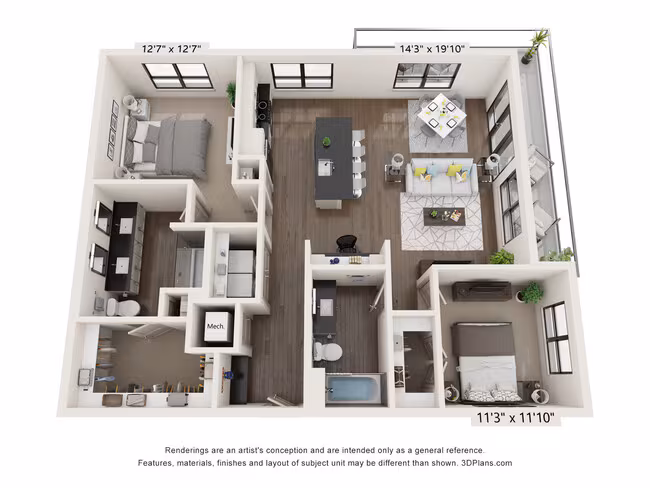 B3 2355 floor plan