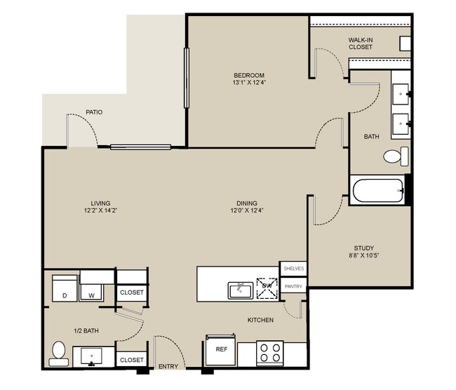 Unit 1382 1382 floor plan