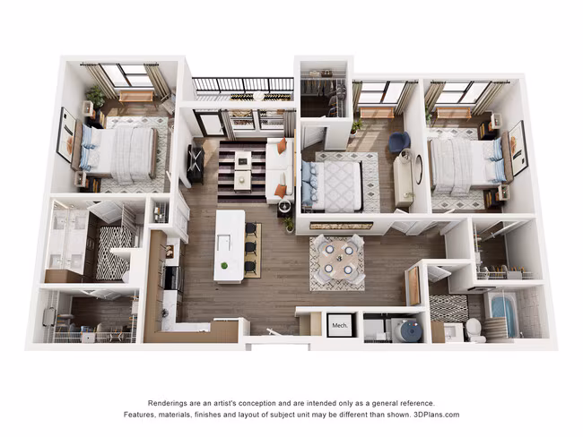 C1 3322 floor plan