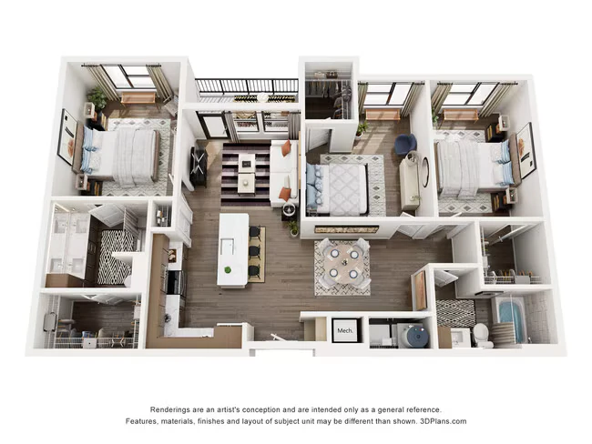 C1 3322 floor plan