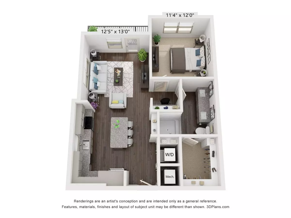 Unit 09309 10113 floor plan
