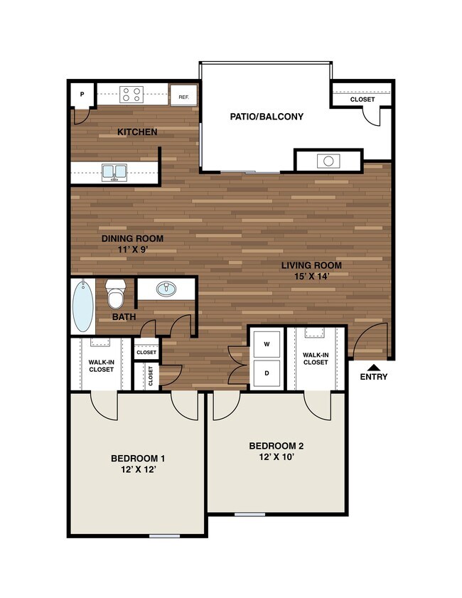 B2 0104 floor plan