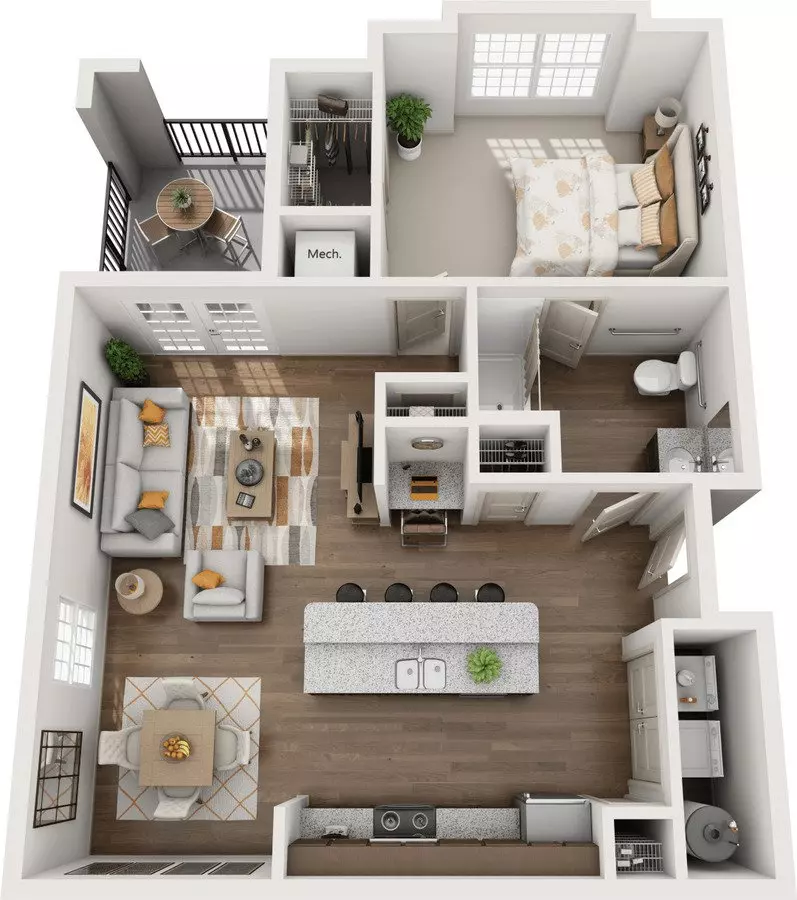A1 428 floor plan