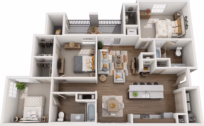 C1 7212 floor plan