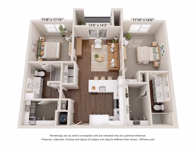 Unit 5155 5155 floor plan