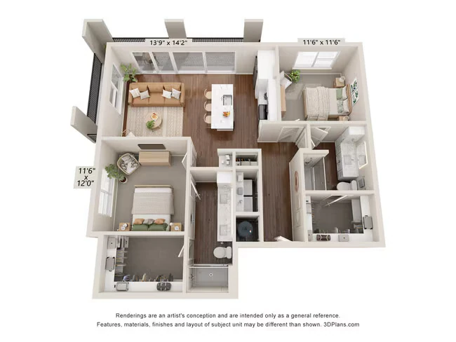 B2 5111 floor plan