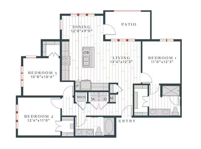 Unit 10109 10109 floor plan
