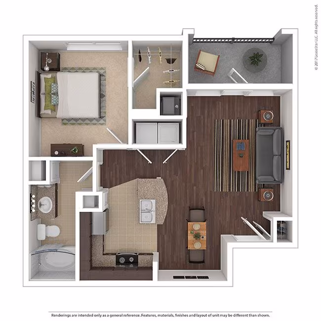 Unit 09206 02206 floor plan