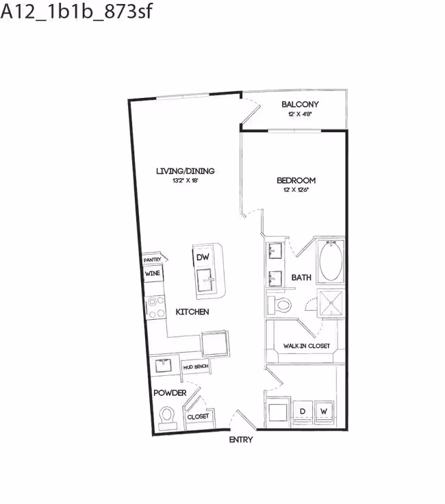 Unit 808 808 floor plan