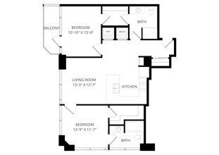 B1 1701 floor plan