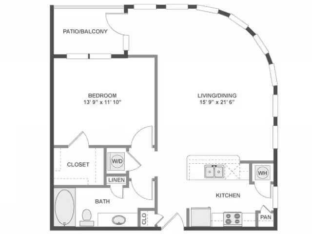 A400 1-1244 floor plan