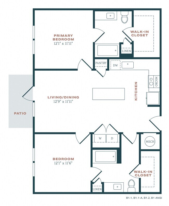Unit 04105 04105 floor plan