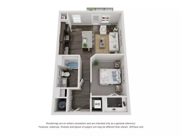 Unit B2-2314 B2-2315 floor plan