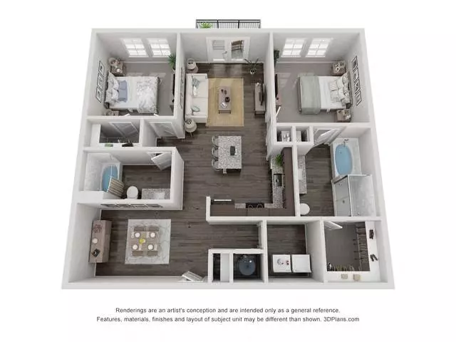 B1 A2-2412 floor plan