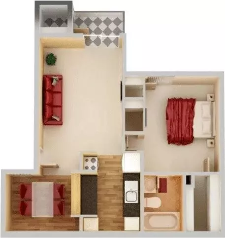 Unit 1-0323 1416 floor plan