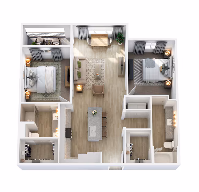 Unit 4207 4207 floor plan