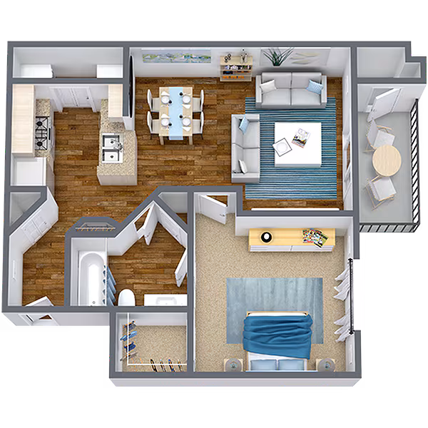 Unit 4-4106 3-3207 floor plan