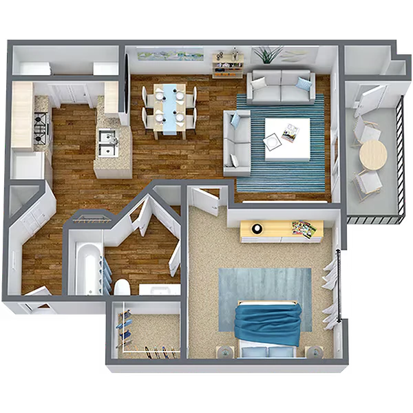 A1 7-7206 floor plan
