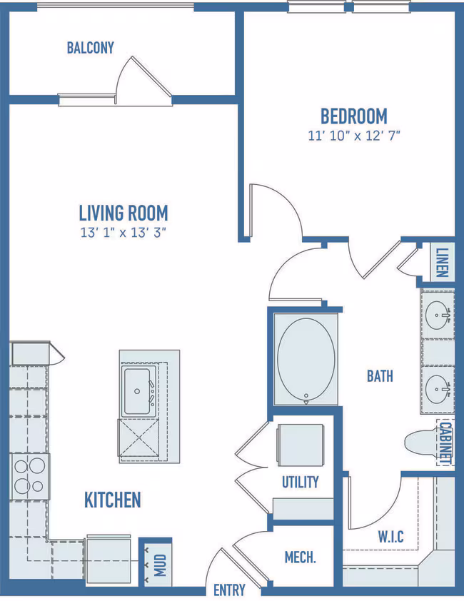 Unit 1146 1146 floor plan